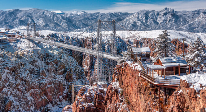 The Royal Gorge Bridge in Canon City, Colorado