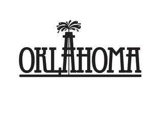 Obraz premium Oklahoma Oil Rig