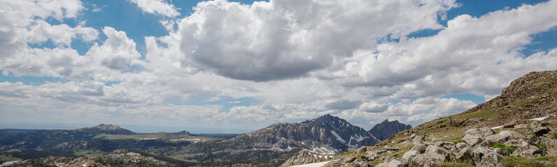 Naklejka premium Wind river range