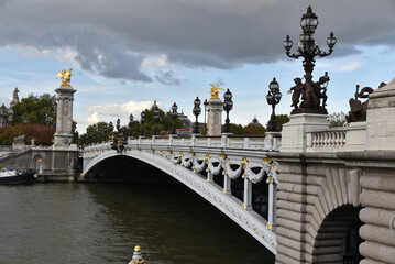 Pont Alexandre III à Paris. France