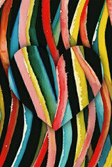 Romantic heart artistic watercolor background.