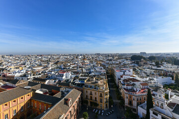 Fototapeta premium Seville City Skyline - Spain