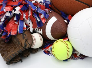 American Football included in sports equipment collection