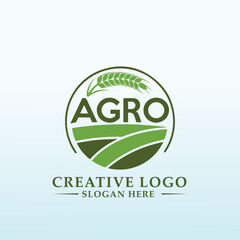 strength and our connection to agriculture produces logo