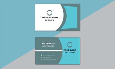 Modern geometric business card with photo
By Kiky Gravisi.black and white business cardmodern business card design . double sided business card design template . flat gradation business card inspirati