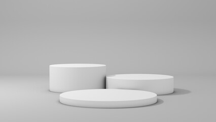 Stand for product presentation.. 3d. 3d rendering