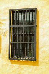 Vintage windows in Cartagena de India