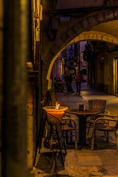 interior of a restaurant