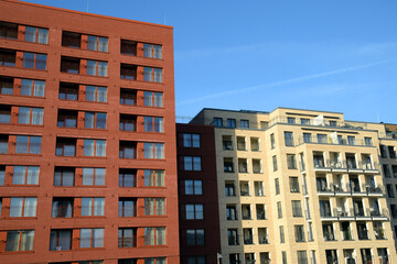 Fototapeta premium Haeuser in Frankfurt