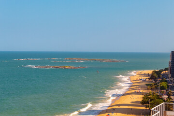 Obraz premium praia da costa, Itaparica, Vila Velha, Vitória, Espirito Santo, Brasil