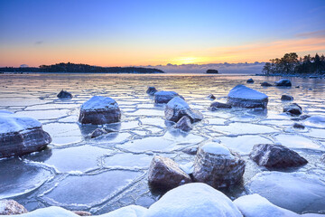 Colors fo cold morning