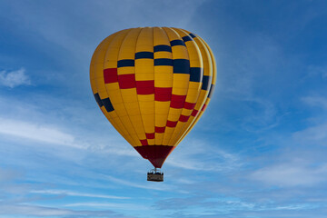 Bright Colored Hot Air Balloons