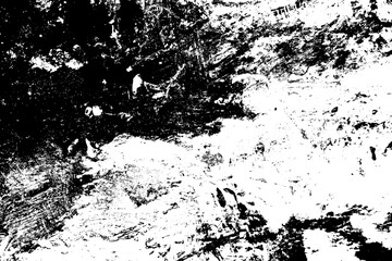 Abstract black paint grunge background.