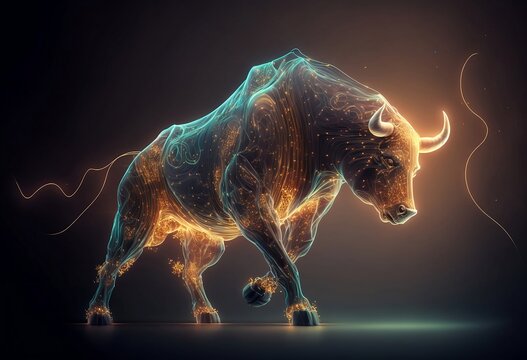 Bull Market: Stock Bull Symbolizes Rising Prices