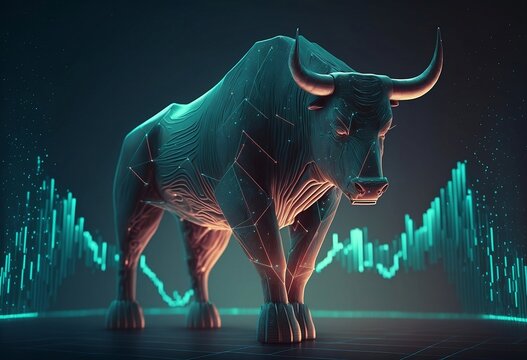 Bull Market: Stock Bull Symbolizes Rising Prices
