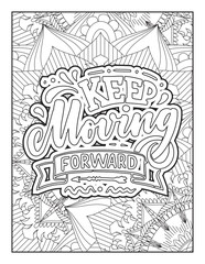 Naklejka premium Quotes coloring page, Inspirational quotes, Quotes, positive quotes, Typography quotes