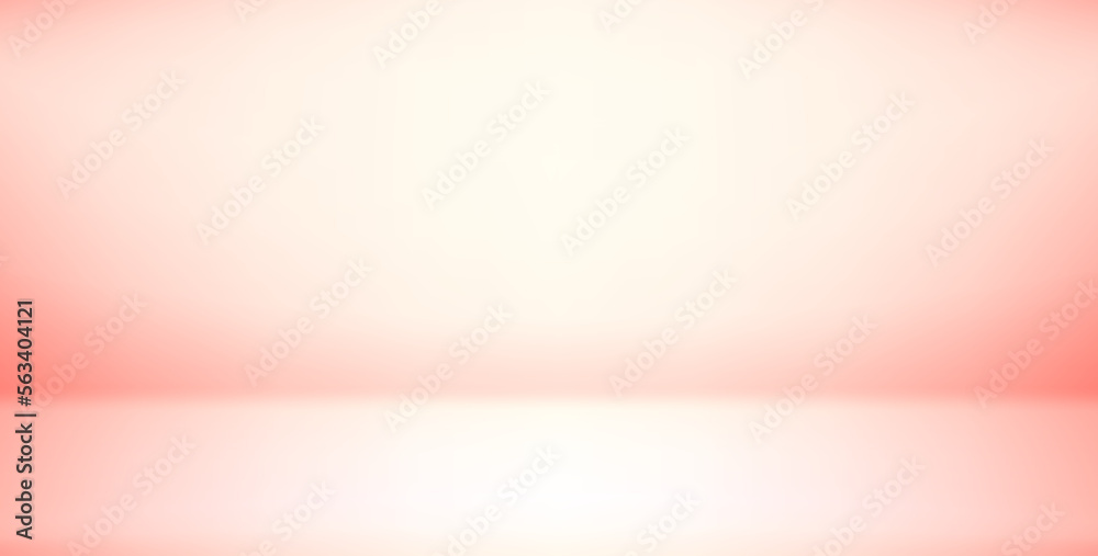 Poster Pink empty room. Abstract background. Template for design 