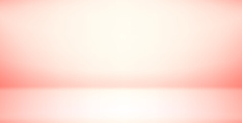 Pink empty room. Abstract background. Template for design 