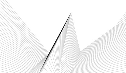 Abstract geometric design 3d illustration