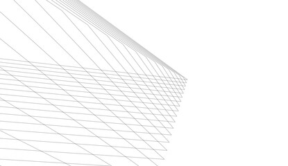 Abstract geometric design 3d illustration