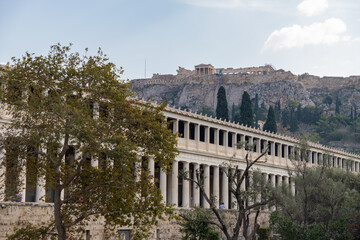 Stoa of Attalos and Acropolis