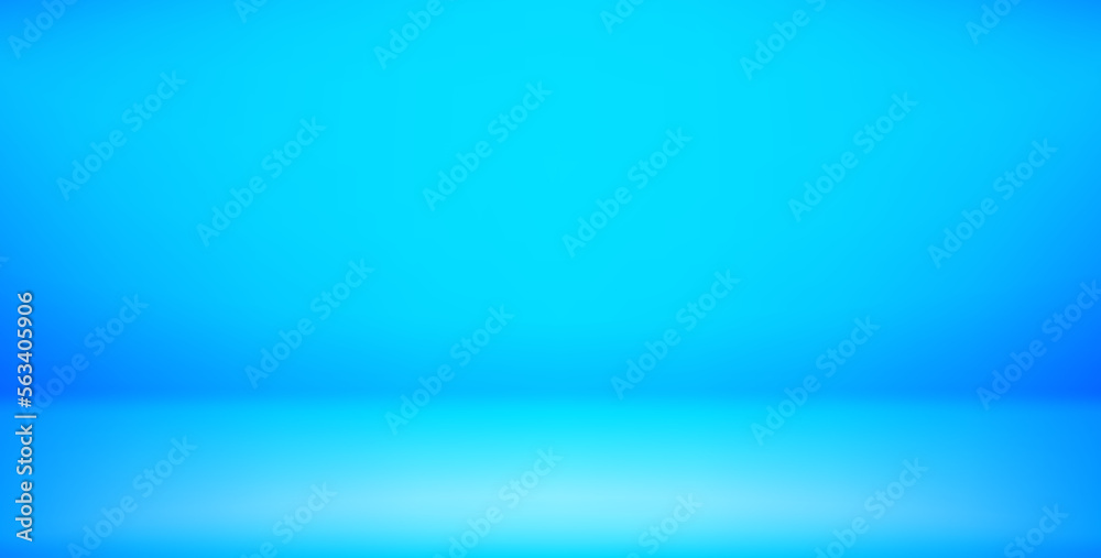 Aufkleber blue empty room. abstract background. template for design