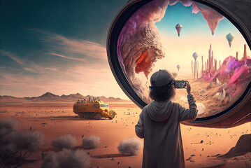 Capturing an Image of the Multi-Verse