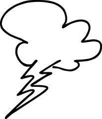 Speech Bubble hand drawn