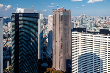 Skyscrapers in Shinjuku, Tokyo, Japan