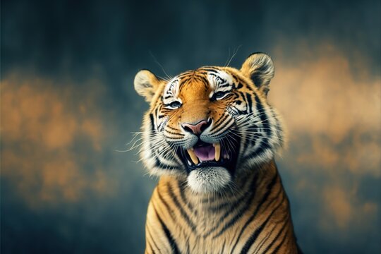 Premium AI Image  Tiger face wallpapers for iphone and android. browse and  enjoy our collection of wallpapers. tiger face wallpaper, tiger face  wallpaper, tiger wallpaper, tiger wallpaper