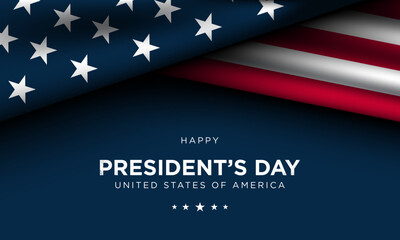 Obraz na płótnie Canvas President's Day Background Design.
