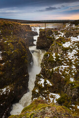 Bakkavegur, Iceland: Kolugljufur Canyon and Vididalsa River