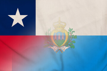 Chile and San Marino government flag transborder negotiation SMR CHN