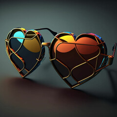 Heart Shaped Glasses, Generative AI, Generative, AI