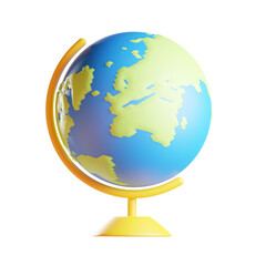 Globe 3d Illustration