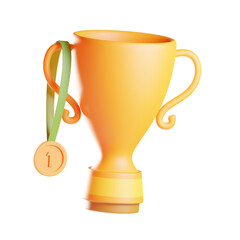 Trophy 3d Illustration