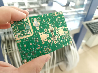 RF PCB preparation for assembly