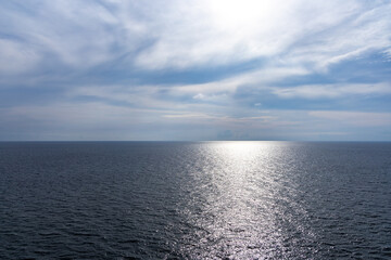 Vast ocean landscape