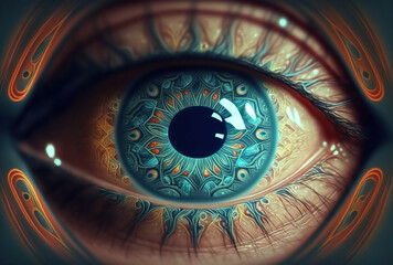 Expanded Consciousness. Generated by Midjourney AI