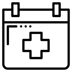 Obraz premium checkup date line 