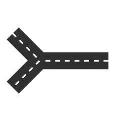 Road Icon Illustration
