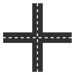 Road Icon Illustration