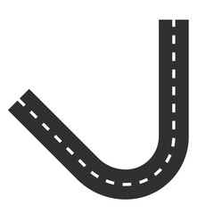 Road Icon Illustration