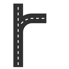 Road Icon Illustration