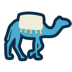 camel icon illustration