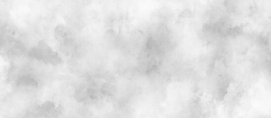 White background with clouds, Old and grainy white or grey grunge texture, Abstract silver ink effect white paper texture, black and whiter background with puffy smoke, white background vector.	