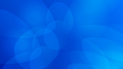 Smooth soft blue background / gradient fresh transparent design background, blue abstract wallpaper. Design template for poster, card, invitation, banner, etc.