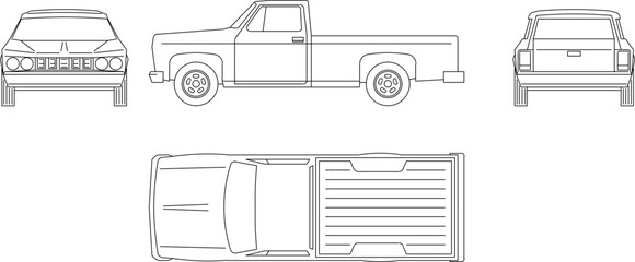 sketch vector illustration of multi sided super car design