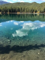 lake in the mountains