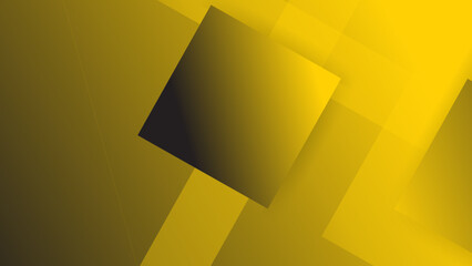 Yellow and grey unusual background with subtle rays of light. Vector illustration.
